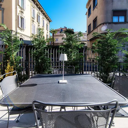 La Terrazza - Downtown - Terrace And Jacuzzi 科莫