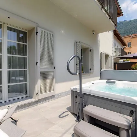 La Terrazza - Downtown - Terrace And Jacuzzi 公寓 科莫