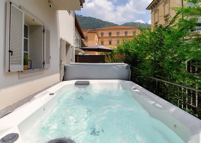 Apartment La Terrazza - Downtown - Terrace And Jacuzzi Como