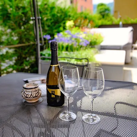La Terrazza - Downtown - Terrace And Jacuzzi 公寓 科莫